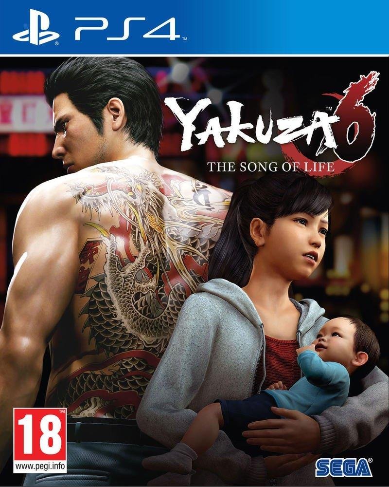 Jeu yakuza 6 : the song of life essence of art edition