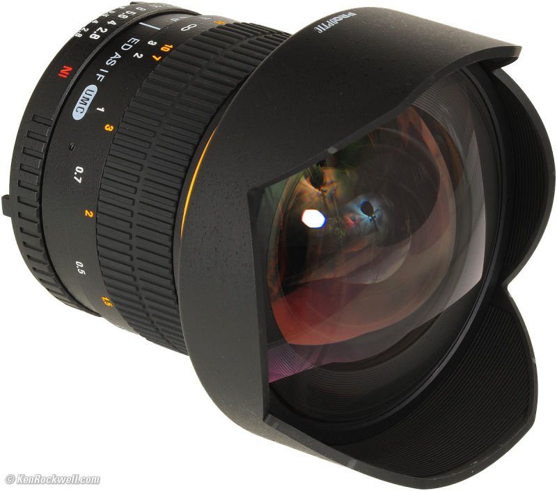 Objectif reflex 14mm 1:2.8