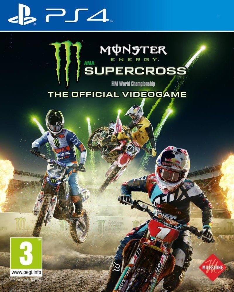 Jeu monster energy supercross