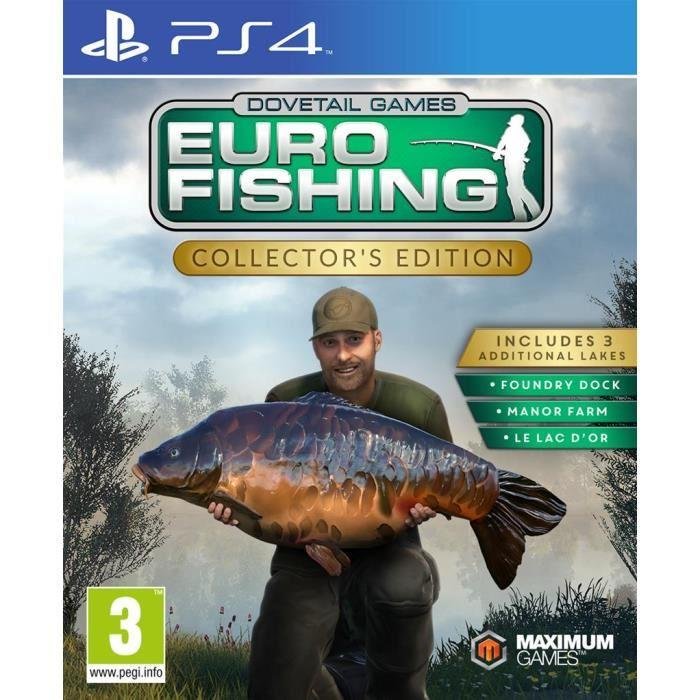 Jeu euro fishing collector's edition