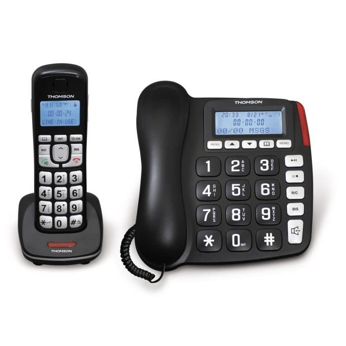 Telephonie fixe th-540drblk
