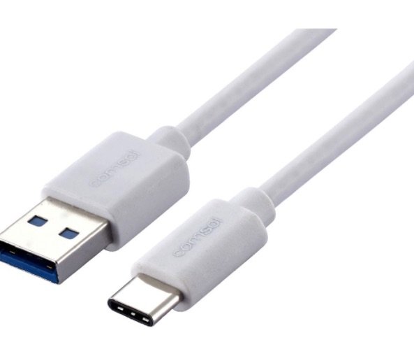 Cable type c 1m noir 801141m