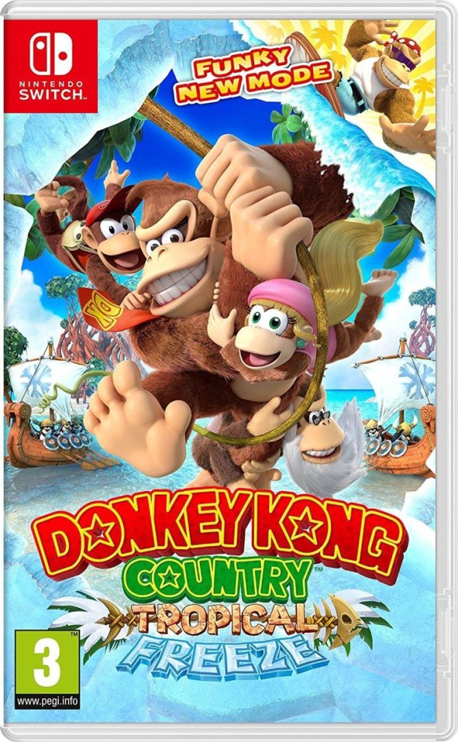 Jeu donkey kong country : tropical freeze