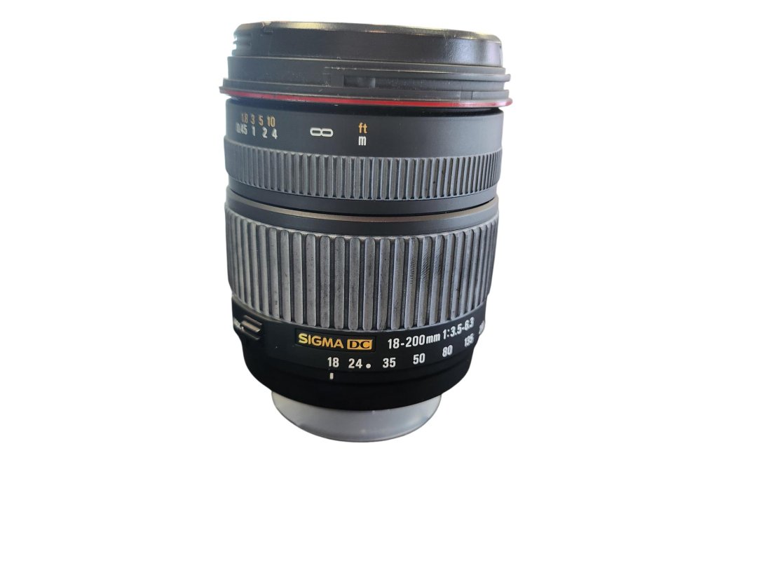 Objectif reflex 18-200 mm 1.3,5 6,3 dc (canon)