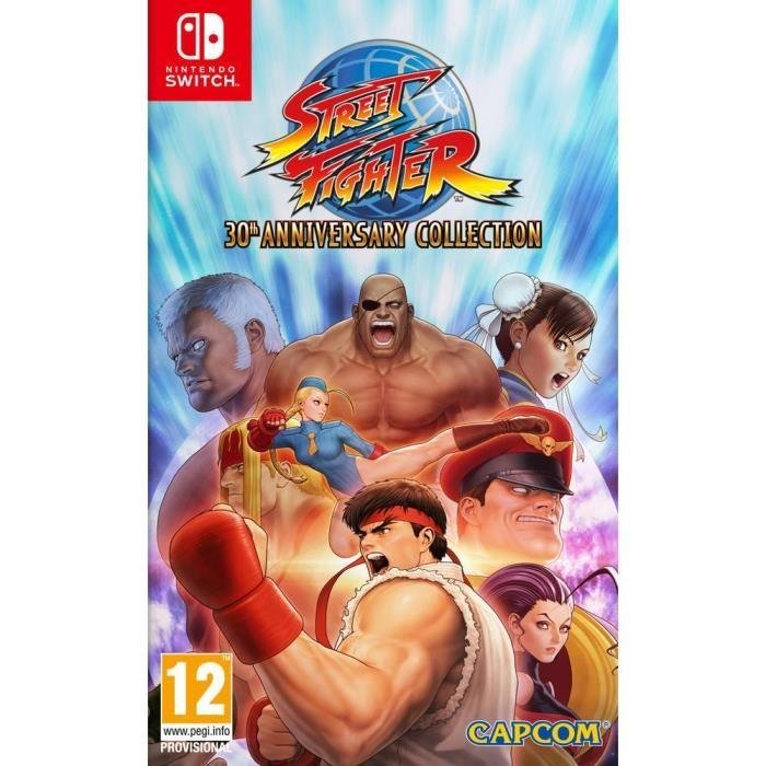 Jeu street fighter 30th anniversary collection