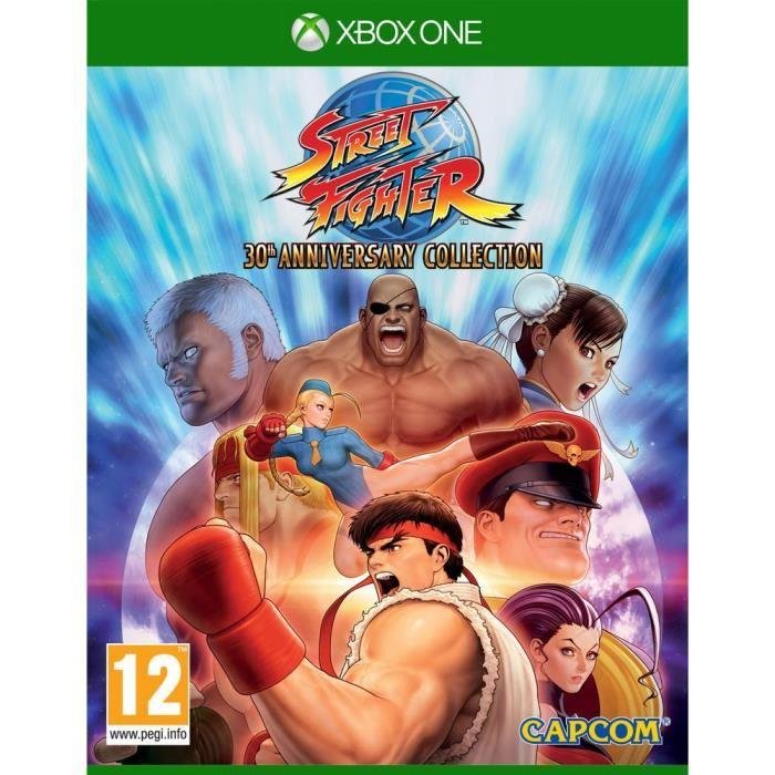 Jeu street fighter 30th anniversary collection
