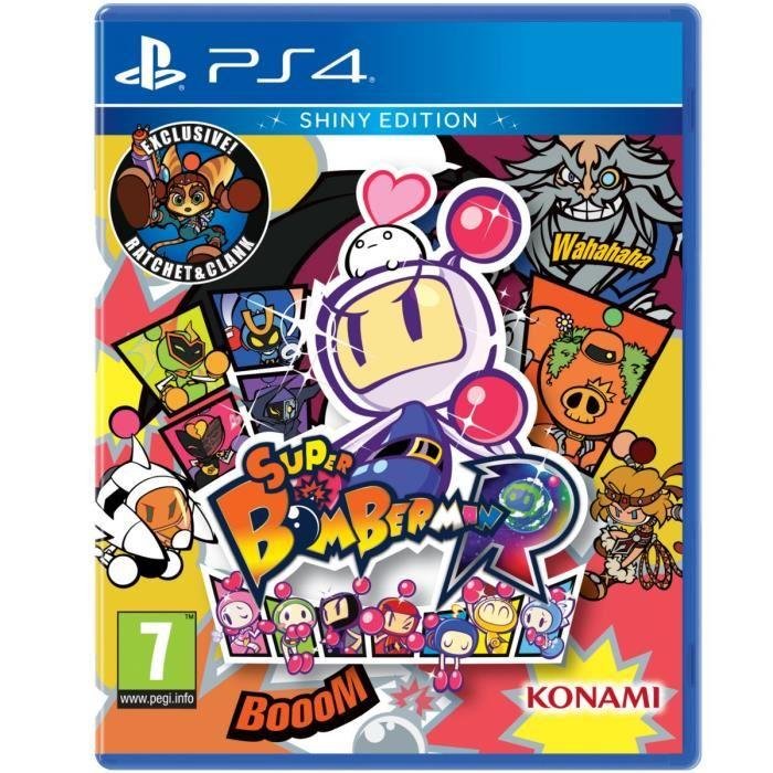 Jeu super bomberman r: shiny edition