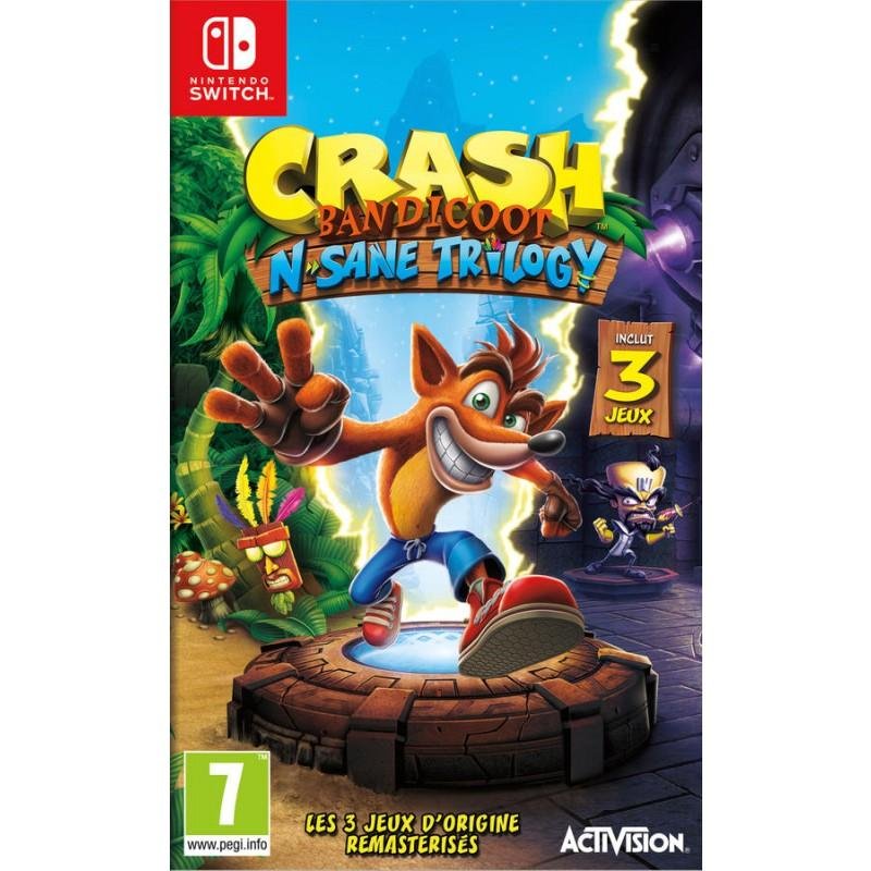 Jeu crash bandicoot n. sane trilogy