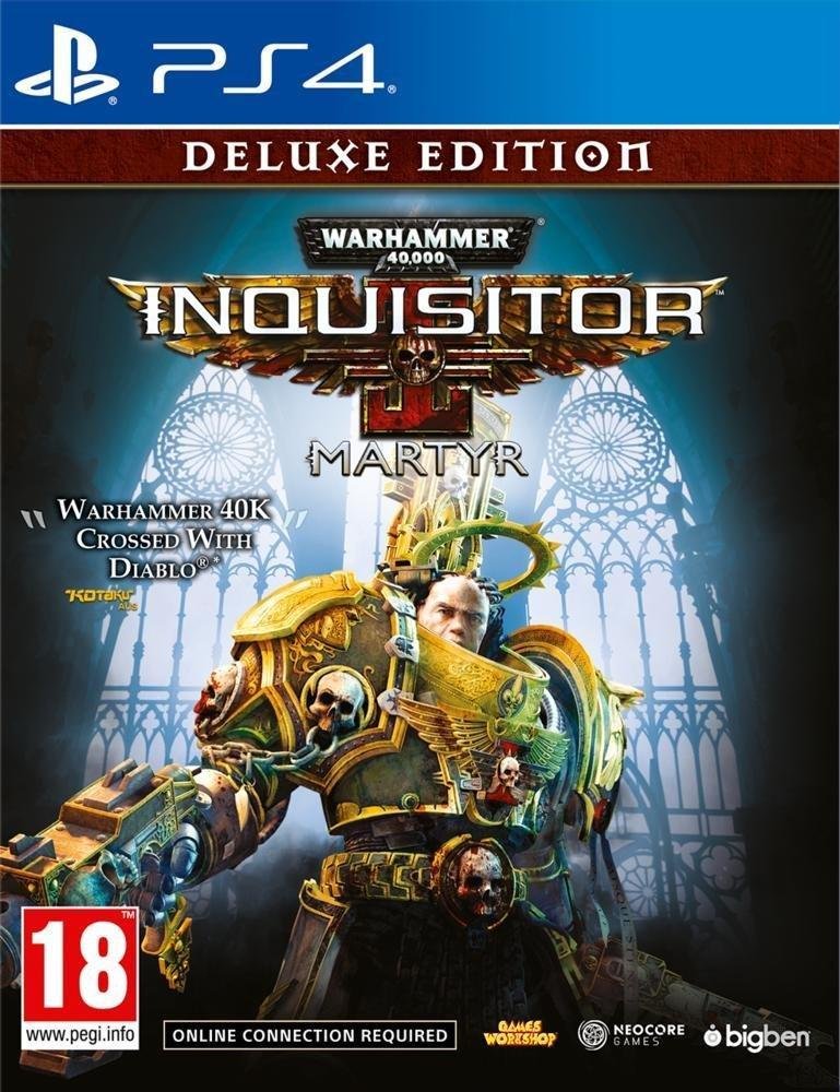 Jeu warhammer 40.000 : inquisitor - martyr edition deluxe