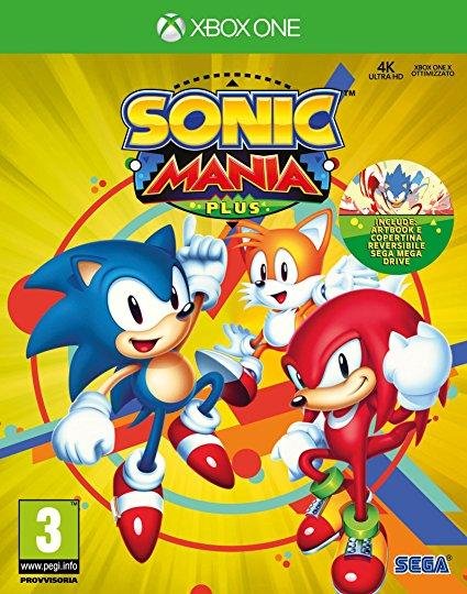 Jeu sonic mania plus
