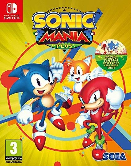 Jeu sonic mania plus