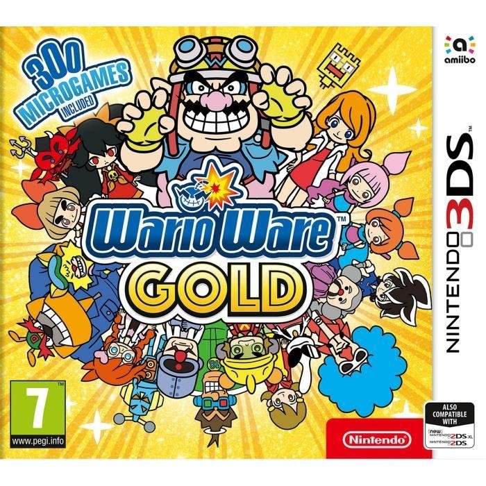 Jeu wario ware gold