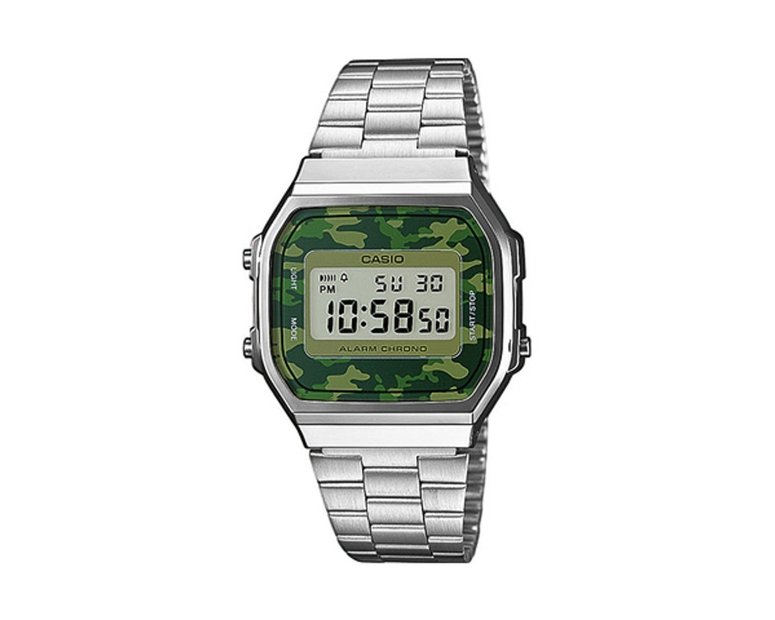 Montre a quartz a168we camouflage