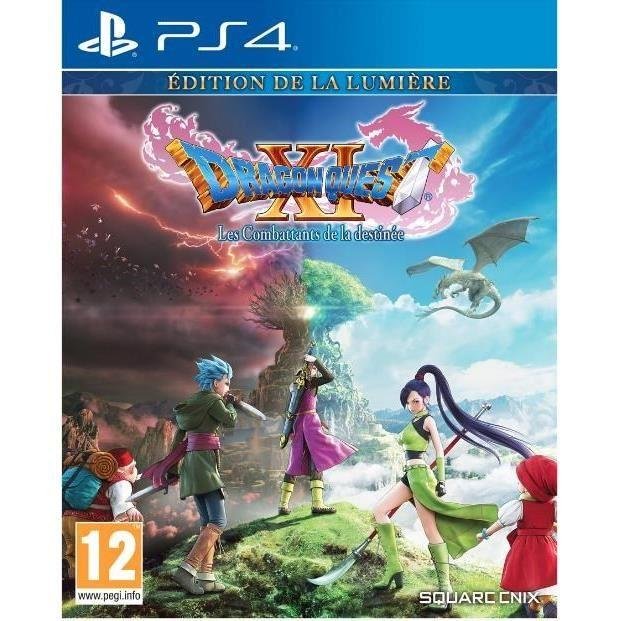 Jeu dragon quest xi : les combattants de la destinee