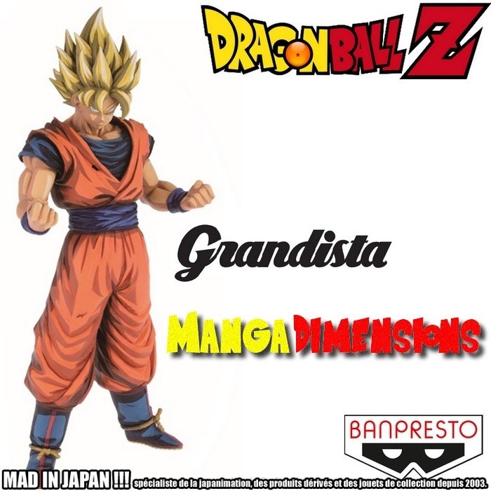 Dbz grandista super saiyan son goku manga dimension
