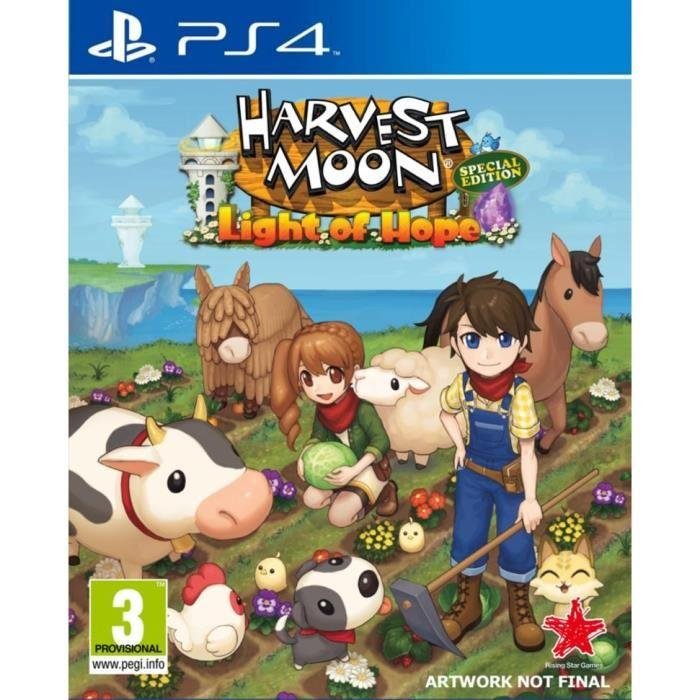 Jeu harvest moon - lumiere d'espoir: edition speciale