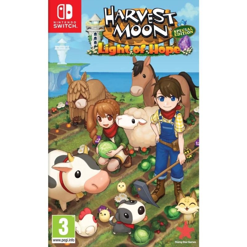 Jeu harvest moon - lumiere d'espoir: edition speciale