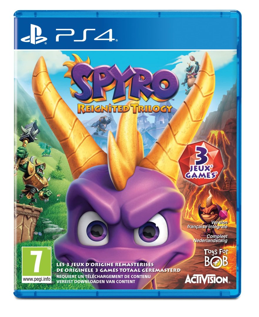 Jeu spyro reignited trilogy
