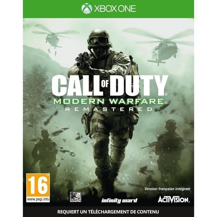 Jeu call of duty modern warfare remastered