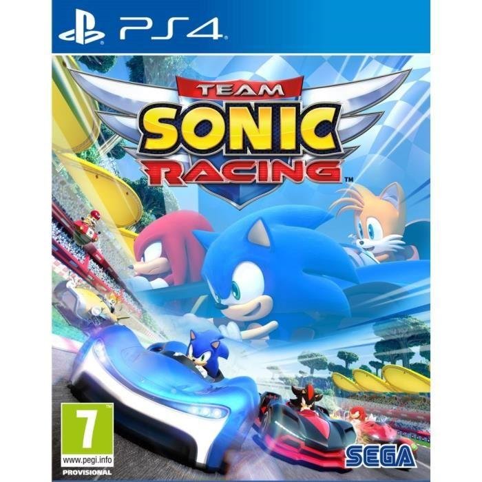 Jeu team sonic racing