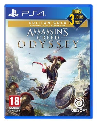 Jeu assassin's creed odyssey edition gold