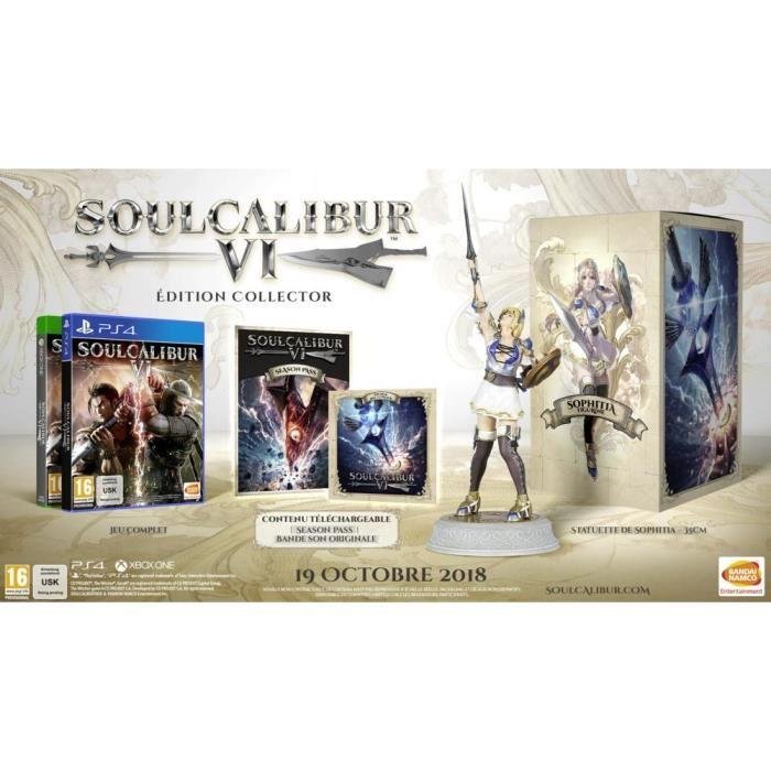 Jeu soulcalibur vi collector