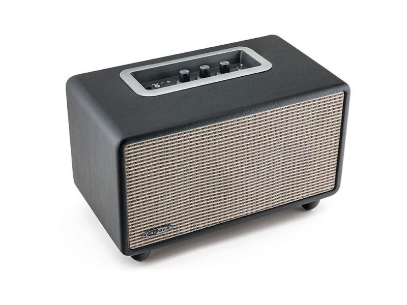 Enceinte bt retro cuir usb/aux hfg411bt