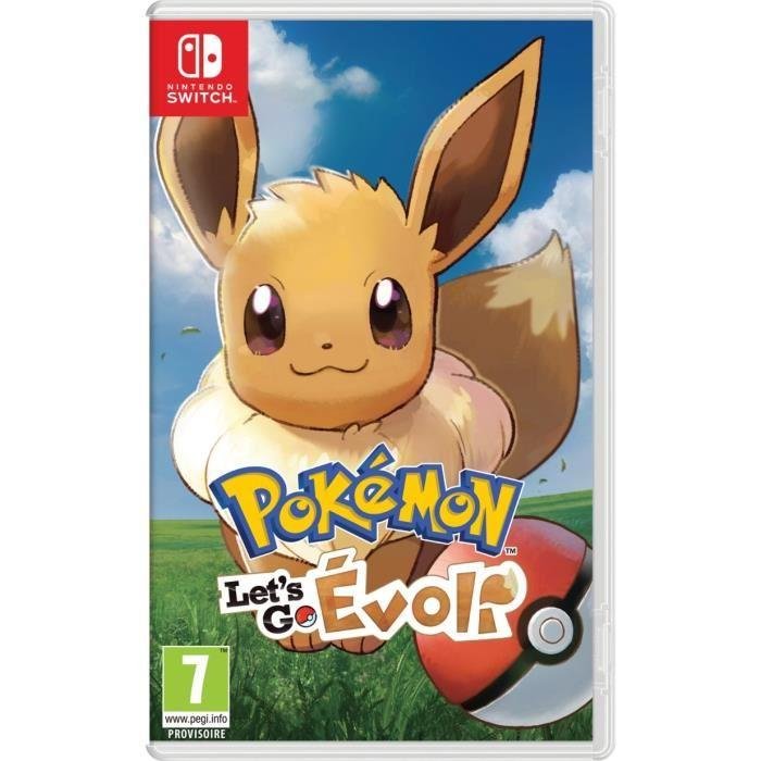 Jeu pokemon : let's go, evoli !