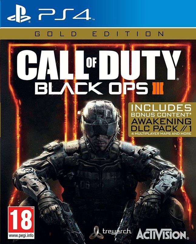 Jeu call of duty : black ops iii edition gold