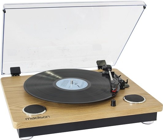 Platine vinyle imitation bois mad-rt300sp-mkii