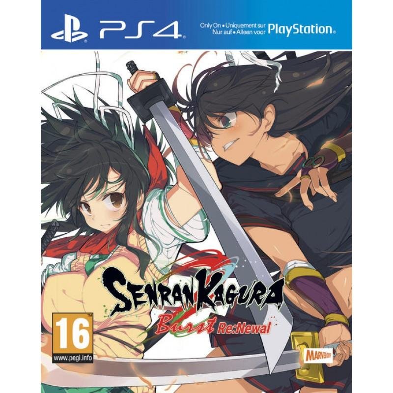Jeu senran kagura : burst re:newal