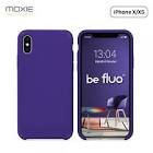 Coque iPhone x/xs violet