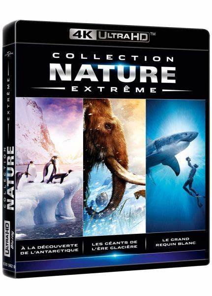 Collection nature extreme : a la decouverte de l'antarctique + les geants de l'ere glaciere + le