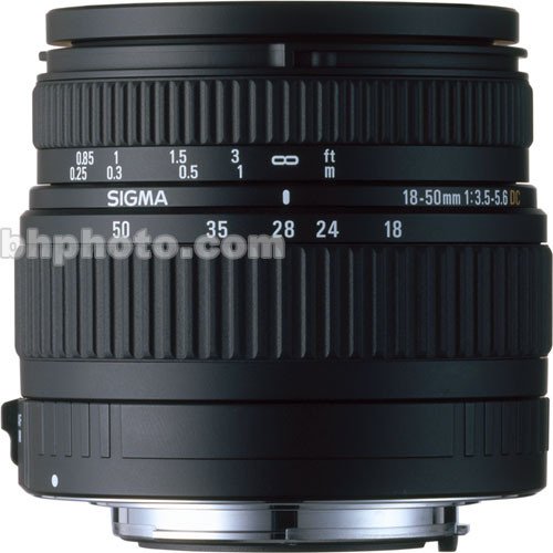 Objectif reflex 18-50 mm 1:3.5-5.6 dc