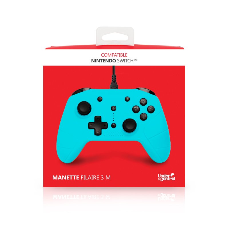 Manette switch filaire bleu 2929