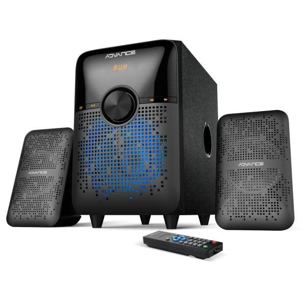 Kit pc rgb 2.1 28w fm/mp3/bt sp-3696