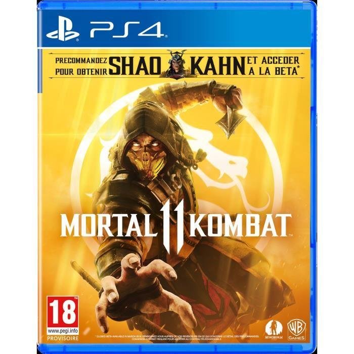Jeu mortal kombat 11