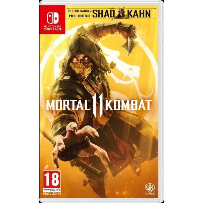 Jeu mortal kombat 11
