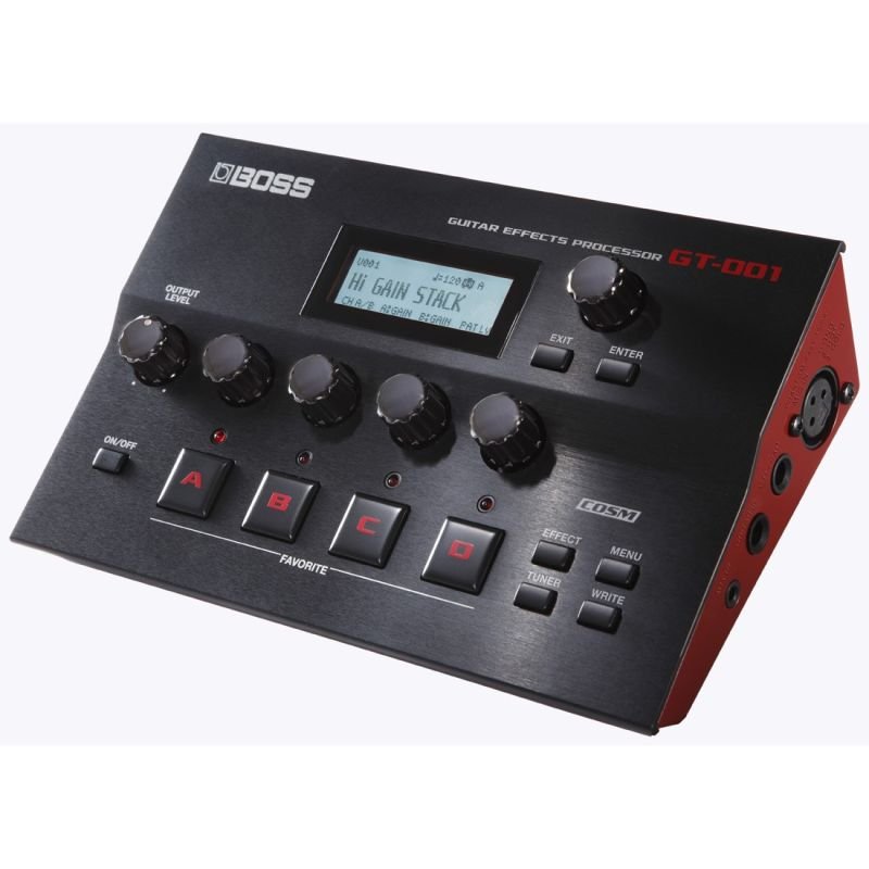 Pedale gt-001 guitar effects processor