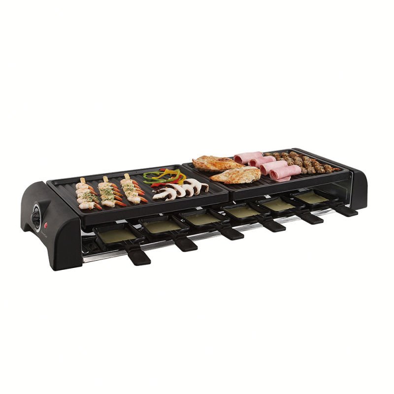 Appareil a raclette 12 personnes doc185