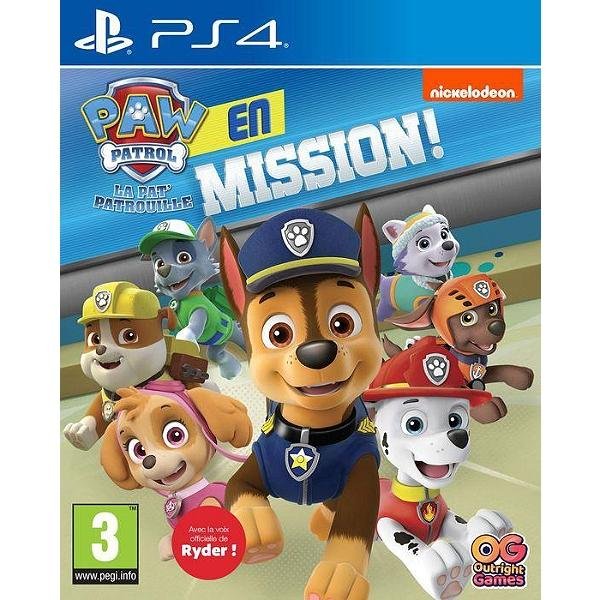 Jeu paw patrol : la pat'patrouille en mission