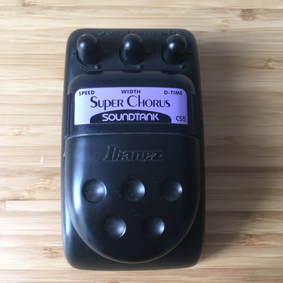 Pedale d effet super chorus cs5