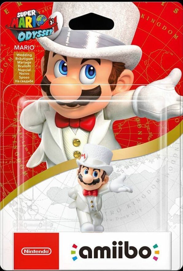 Figurine amiibo super mario odyssey