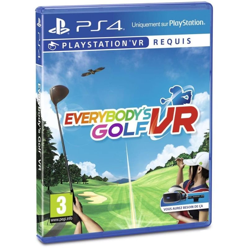 Jeu everybody's golf vr