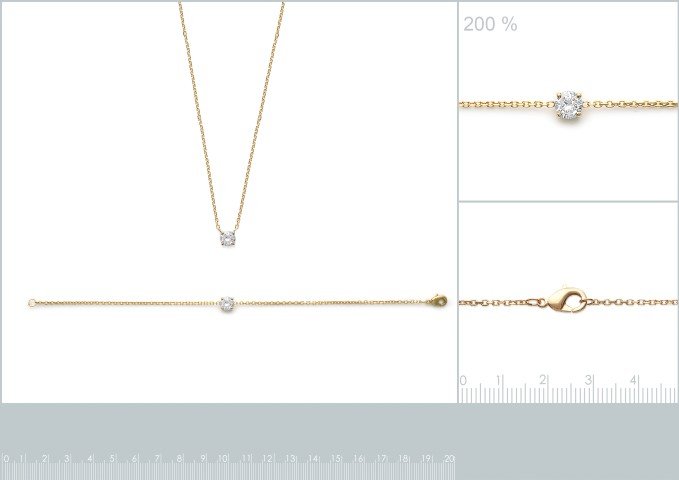 Bracelet pl-or 750 3mic oz 97100218