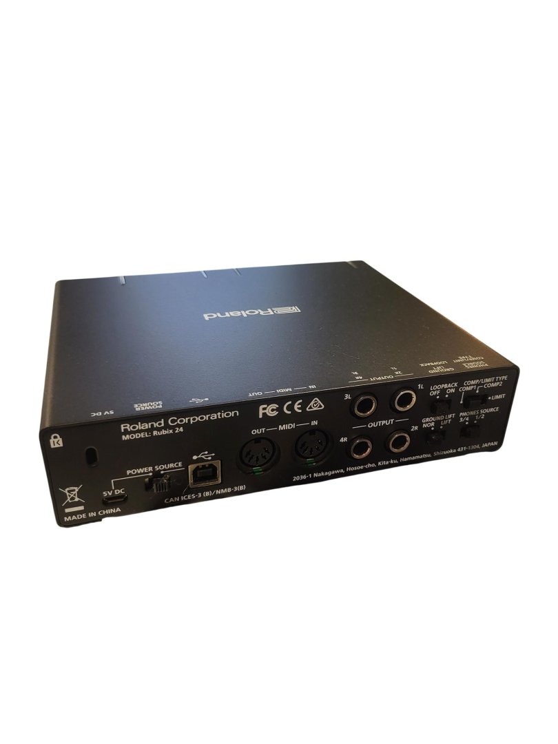 Audio interface rubix 24