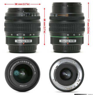 Objectif reflex 18-55mm 3.5-5.6 da