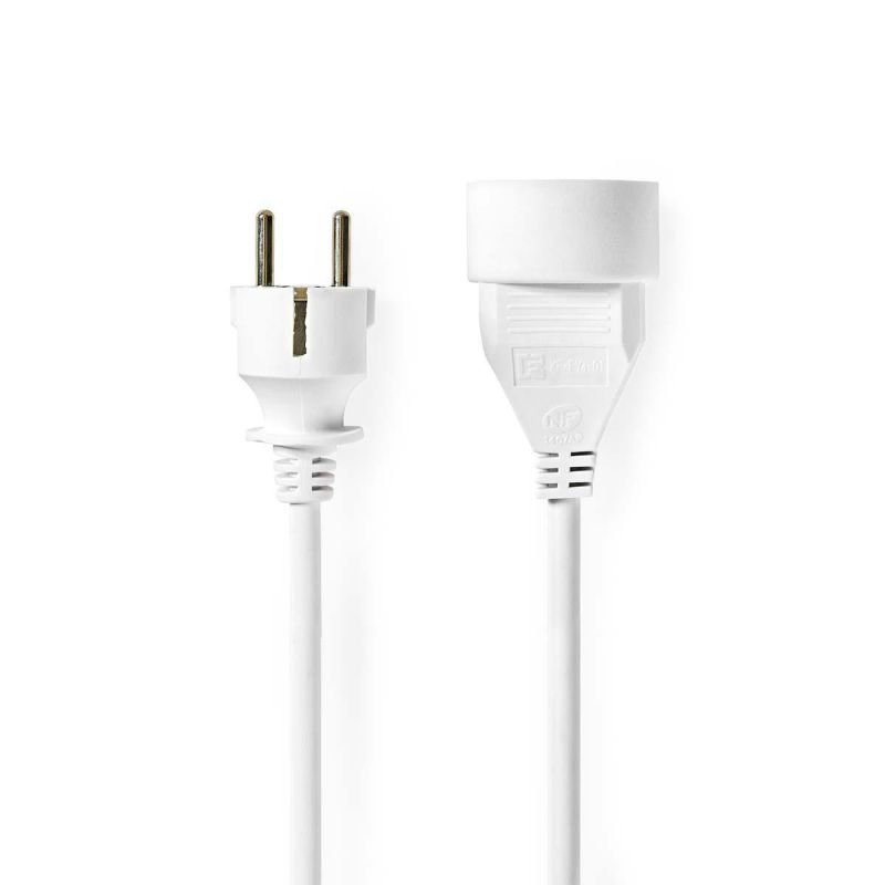 Cable alim rallonge 5m 3g1,5 pexc105ewt