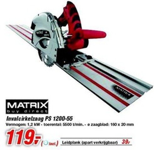 Scie circulaire plongeante pl55
