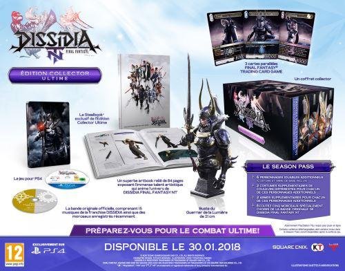 Jeu dissidia : final fantasy nt edition collector